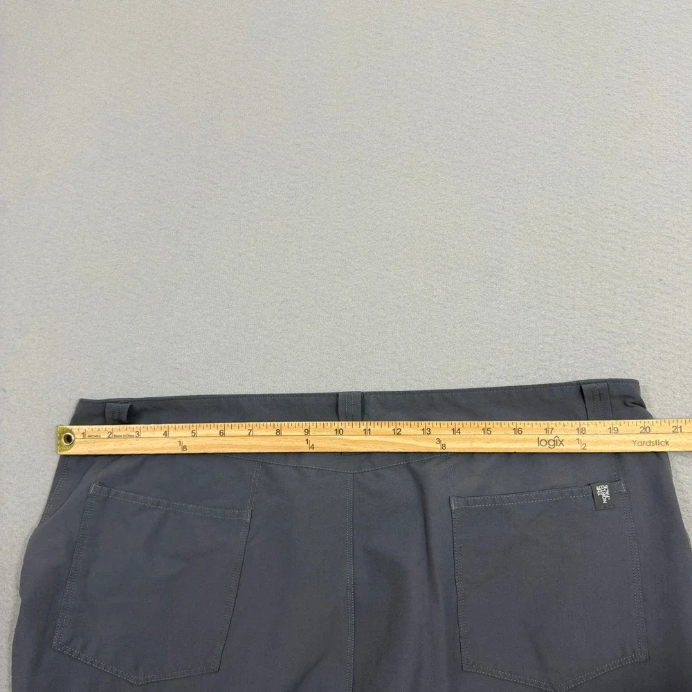 The North Face Pants Mens 40x26 Gray Straight Leg Nylon Spandex Outdoor NF0A33JT